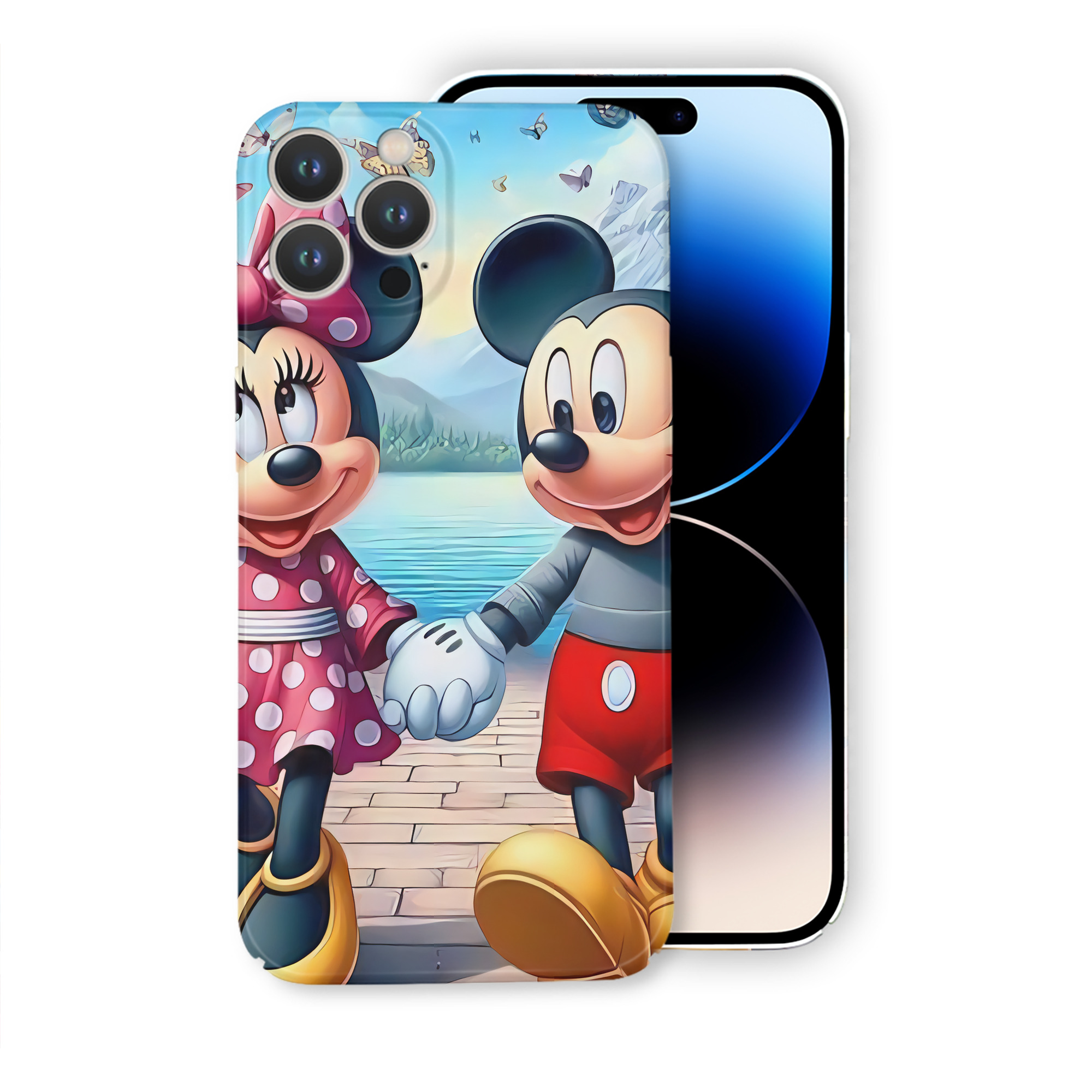 （画像用） ミッキーマウス Mickey Mouse 【iPhone 14シリーズ対応】ハードケース